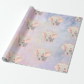 Papier Cadeau #Papier Cadeau de l'Éléphant (Déroulé)