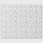 Papier Cadeau Papier-cadeau pour outils de bricolage (Plat)