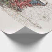 PAPIER CADEAU PAPIER CADEAU: WILLIAM MORRISE : HONEYSUCKLE (Coin)