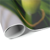 Papier Cadeau papier calla lily enveloppant (Coin rond)