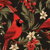 Papier Cadeau Papier cardinal vintage