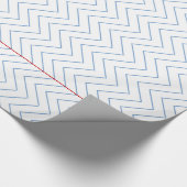 Papier Cadeau Papier Carnet Chevron Rulé - Papier d'emballage (Coin)