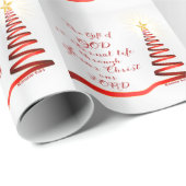 Papier Cadeau Papier chrétien du 6h23 /Wrapping de Romains de (Coin rond)