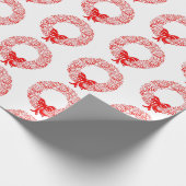 Papier Cadeau Papier-couronne de Noël (Coin)