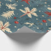 Papier Cadeau Papier crabe bleu (Coin)