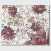 Papier Cadeau Papier Dahlia Garden Decoupage/Cadeau (Plat)