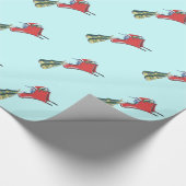 Papier Cadeau Papier de cadeau des brides serrées (Coin)