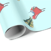 Papier Cadeau Papier de cadeau des brides serrées (Coin rond)