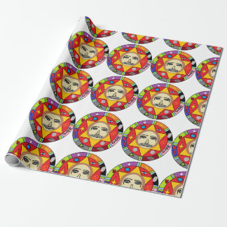 Papier Cadeau Papier de déformation maya