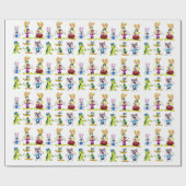 Papier Cadeau Papier de enveloppement de cadeaux Freddie & Frien (Plat)