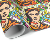 Papier Cadeau Papier de gravure d'artiste par Tamara Diaz Art (Coin rond)