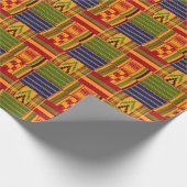 Papier Cadeau Papier de gravure Kente (Coin)