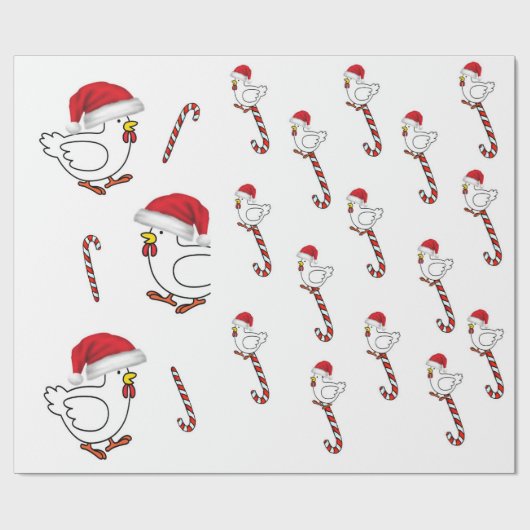 Papier Cadeau Papier de Noël (Plat)