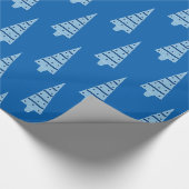 Papier Cadeau Papier de Noël - Arbres de vacances (Coin)