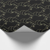 Papier Cadeau Papier de Noël de chat de papier d'emballage de (Coin)