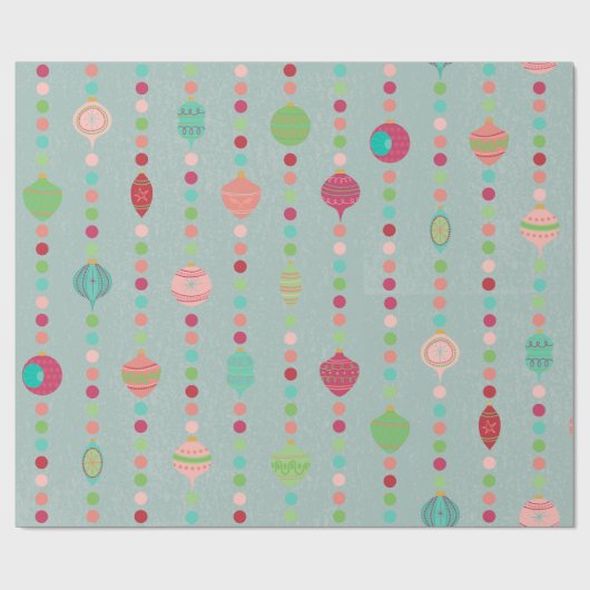 Papier Cadeau Papier de Noël mignon (Plat)