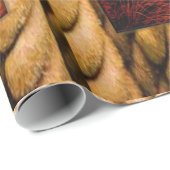 Papier Cadeau Papier de papier de papier d'enveloppement Jésus-C (Coin rond)