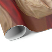 Papier Cadeau Papier de papier de papier d'enveloppement Jésus-C (Coin rond)