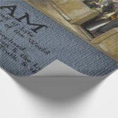 Papier Cadeau Papier de papier de papier d'enveloppement Jésus-C (Coin)