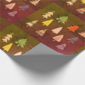 Papier Cadeau Papier de recouvrement d'arbre (Coin)