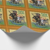 Papier Cadeau Papier de recouvrement de Krampus (Coin)