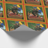 Papier Cadeau Papier de recouvrement de Krampus (Coin)