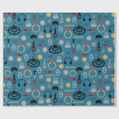 Papier Cadeau Papier de recouvrement de métal (Plat)