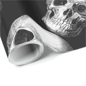 Papier Cadeau Papier de recouvrement du crâne (Coin rond)