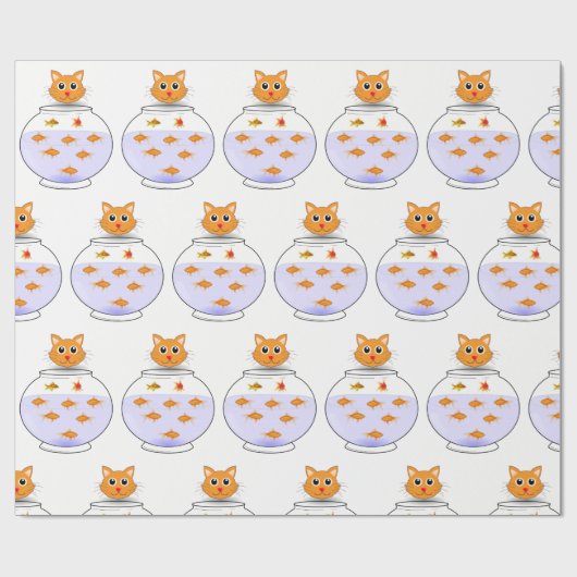 Papier Cadeau Papier de recouvrement Kitten (Plat)