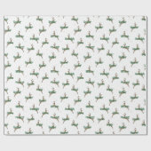 Papier Cadeau Papier de recouvrement Rudolph (Plat)