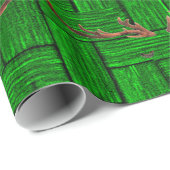 Papier Cadeau Papier de recouvrement Rudolph 4 (Coin rond)