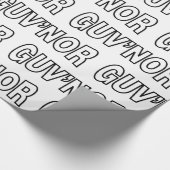 PAPIER CADEAU PAPIER DE WRAPPING GUV'NOR (Coin)