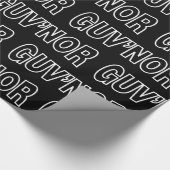 PAPIER CADEAU PAPIER DE WRAPPING GUV'NOR (Coin)