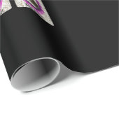 Papier Cadeau Papier de Wrpping de Schnauzer (Coin rond)