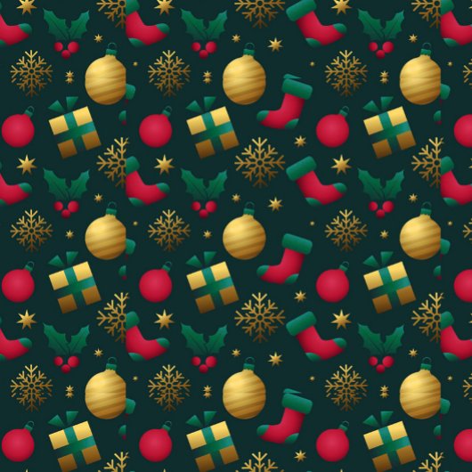 Papier Cadeau Papier décoratif de Noël