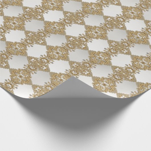 Papier Cadeau Papier décoratif d'écorce d'or (Coin)