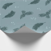 Papier Cadeau Papier d'écorce d'épinette bleue et papier d'écorc (Coin)