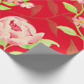 Papier Cadeau Papier d'écorce rose pastel (Coin)