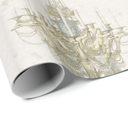 Papier Cadeau Papier Découpage / Enveloppe cadeau de lustre anti (Coin rond)