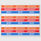 Papier Cadeau Papier d'écouvillonnage (Plat)