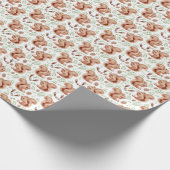 Papier Cadeau Papier d'écureuil (Coin)