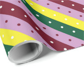 Papier Cadeau Papier d'emballage (Coin rond)