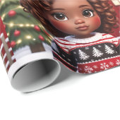 Papier Cadeau Papier d'emballage (Coin rond)