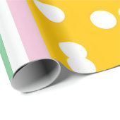 Papier Cadeau Papier d'emballage (Coin rond)