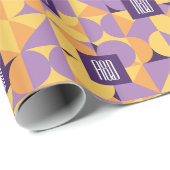 Papier Cadeau Papier d'emballage (Coin rond)