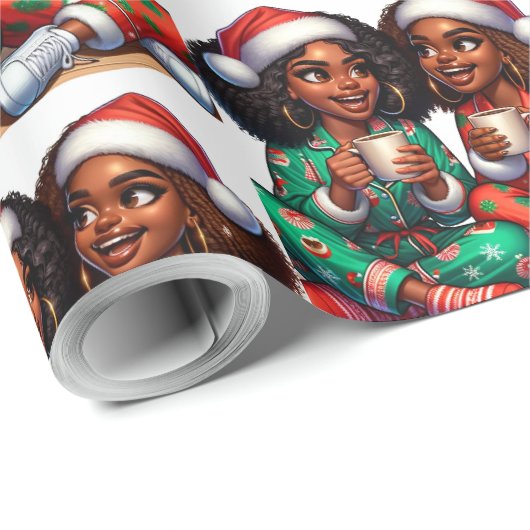 Papier Cadeau Papier d'emballage (Coin rond)