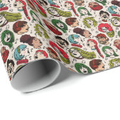 Papier Cadeau Papier d'emballage (Coin rond)