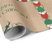 Papier Cadeau Papier d'emballage (Coin rond)