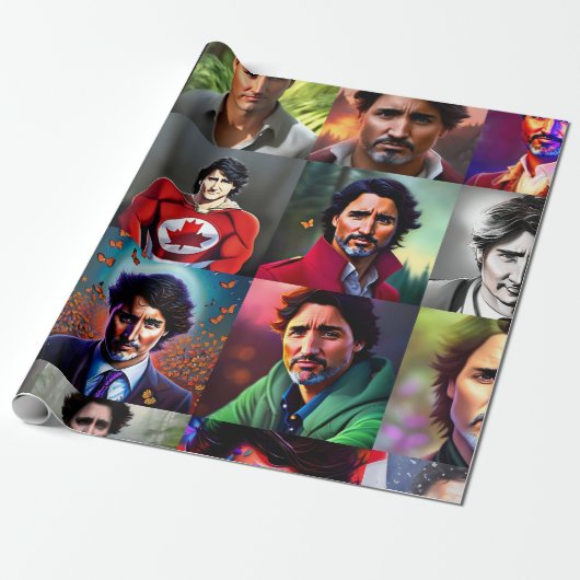 Papier Cadeau Papier d'emballage (Déroulé)