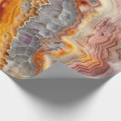 Papier Cadeau Papier d'emballage 3 D Agate (Coin)